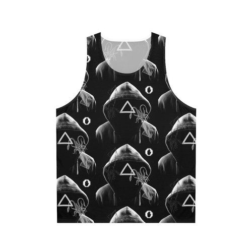 Unisex Squid Game Vintage Triangle Mask Tank Top