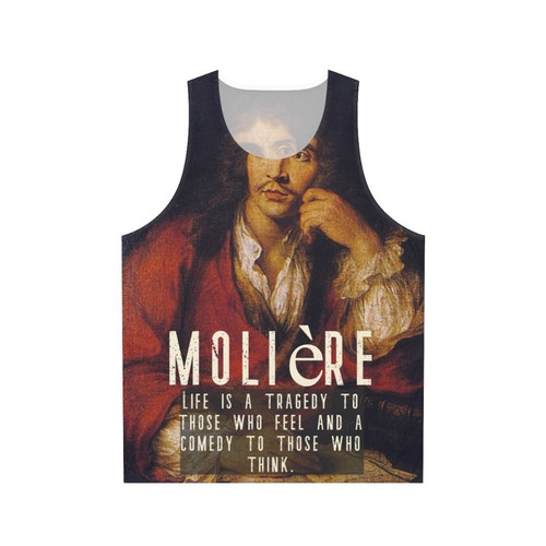 Molière Tragicomedy Quotes Unisex Tank Top