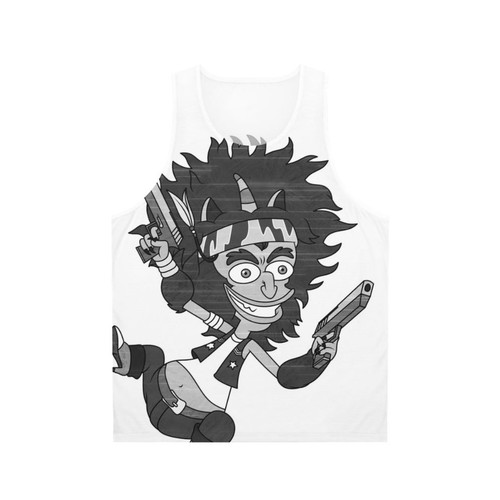 Big Mouth Maury Unisex Tank Top