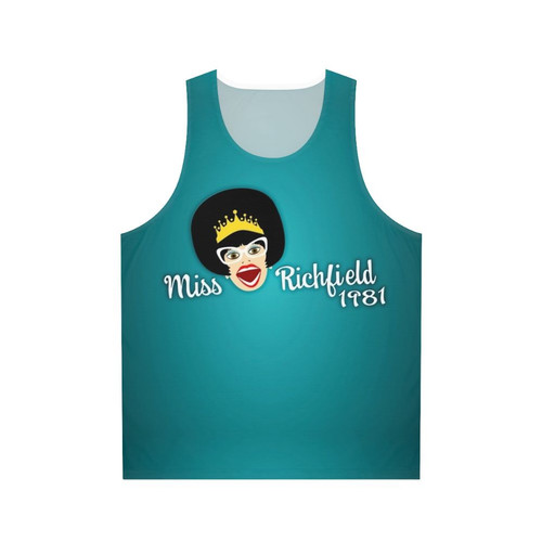 Miss Richfield 1981 Teal Unisex Tank Top