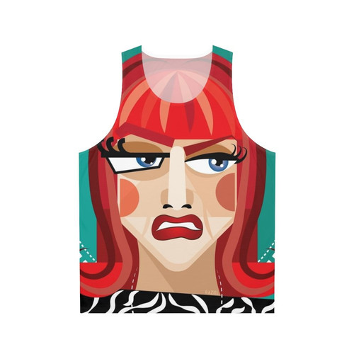 Miss Coco Peru by Raziel Pop Art Unisex Tank Top
