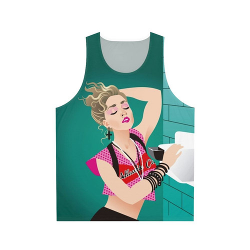 Unisex tank top with a stylish graphic design