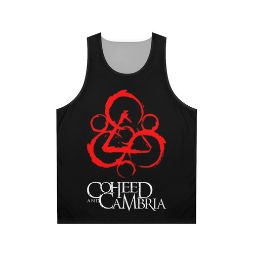 Coheed and Cambria Unisex Tank Top with Dragonfly Logo