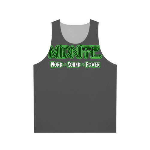 Midnight Reggae Unisex Tank Top featuring Akae Beka band