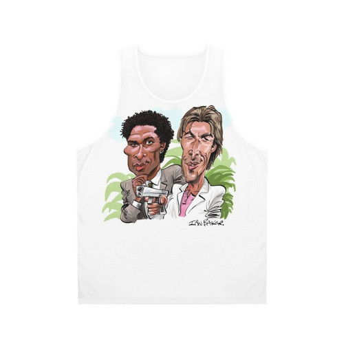 Miami Vice 80s Fashion Unisex Tank Top