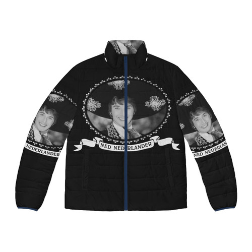 Ned Nederlander Three Amigos Puffer Jacket - 80s Comedy Movie Merchandise