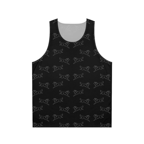 Belgian Shepherd Dog Silhouette Unisex Tank Top