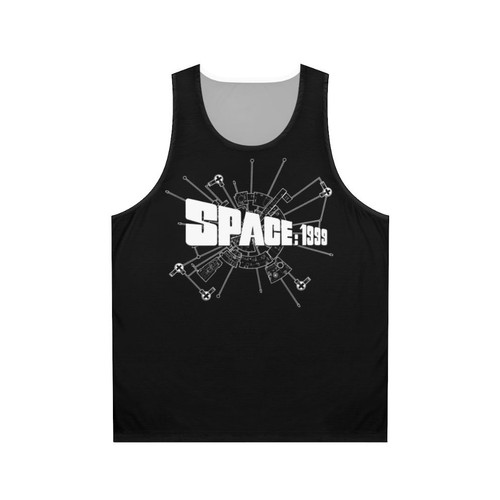 Space 1999 Logo Alpha Diagram Unisex Tank Top