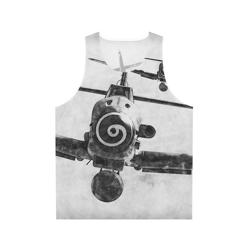 Messerschmitt Bf 109K4 unisex tank top