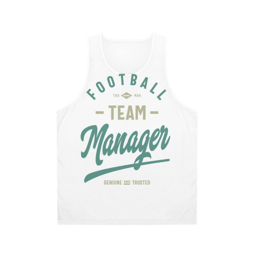 Football Team Manager Unisex Tank Top