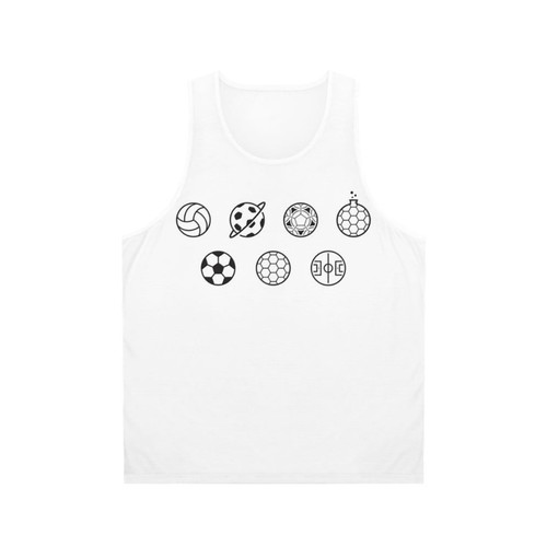 Creative Football Soccer Balls Unisex Tank Top