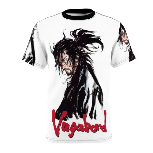 Artistic Japanese-inspired t-shirt featuring anime, manga, and vaporwave elements.