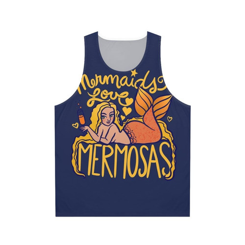 Mermaid Mermosa Unisex Funny Tank Top