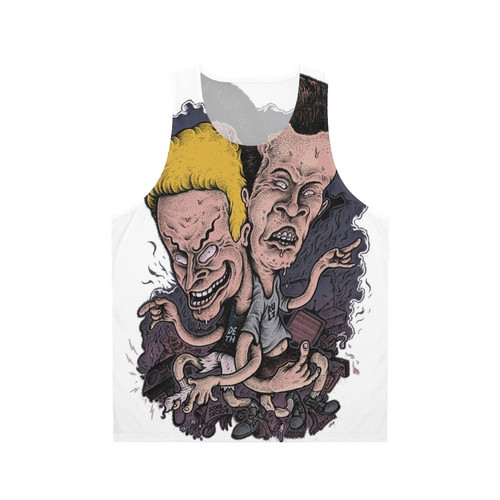 Beavis and Butthead 90s cartoon graphic tank top