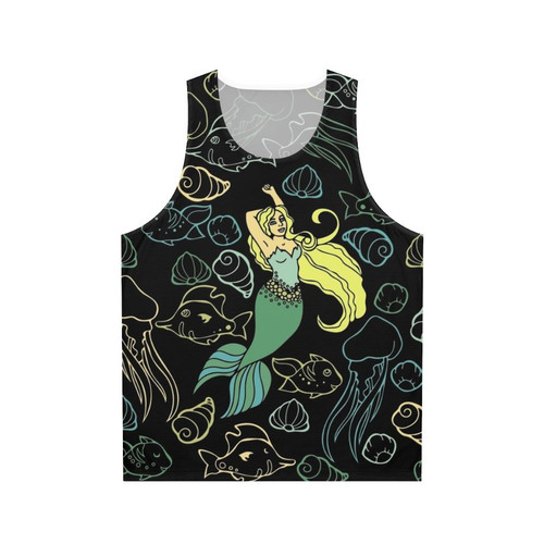 Mermaid in the Ocean Unisex Tank Top