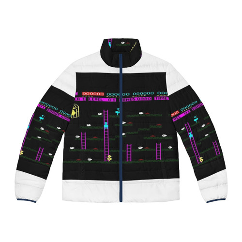Retro Chuckie Egg Amstrad CPC Puffer Jacket