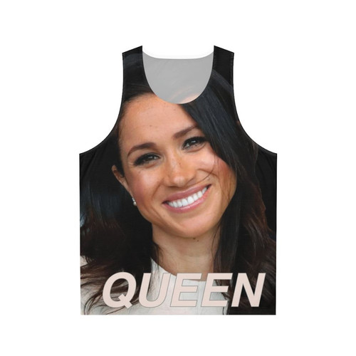 Meghan Markle Queen Elizabeth II Unisex Tank Top
