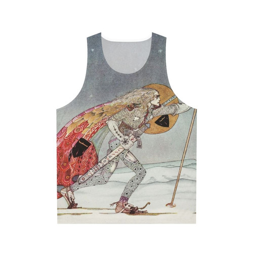 Fairytale fantasy unisex snow shoes tank top