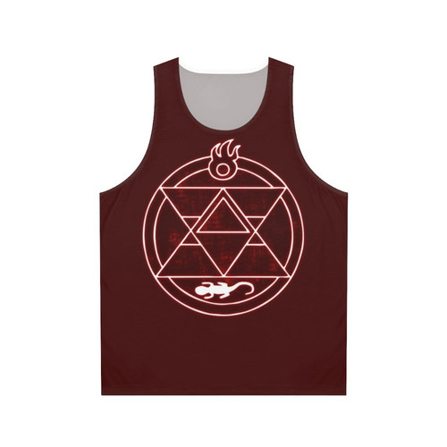 Flame Alchemist Unisex Anime Tank Top