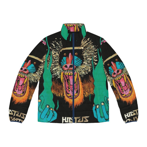 Hiatus Kaiyote 'Choose Your Weapon' Puffer Jacket featuring music and fashion fusion design