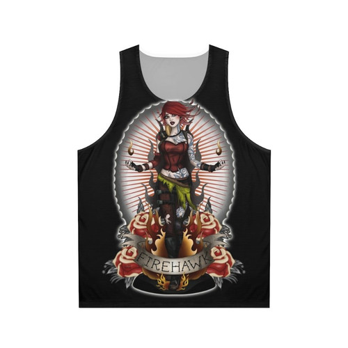 Firehawk Unisex Borderlands Tank Top