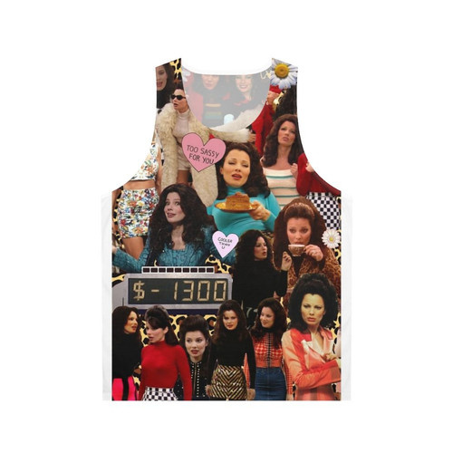 Fine Fran Unisex Fashion Collage Tank Top