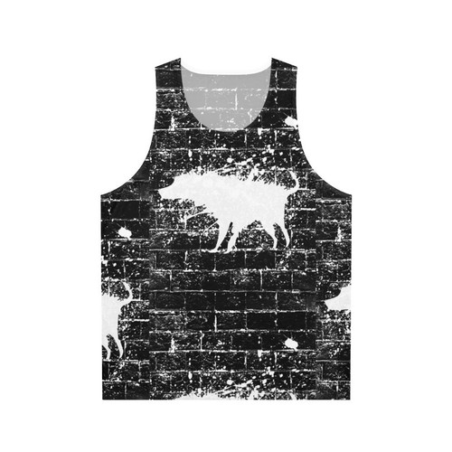 Banksy Splash Dog Graffiti Unisex Tank Top
