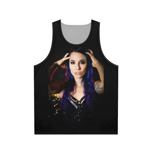 Mary Crane Singer of Infinitas Unisex Metal Tank Top