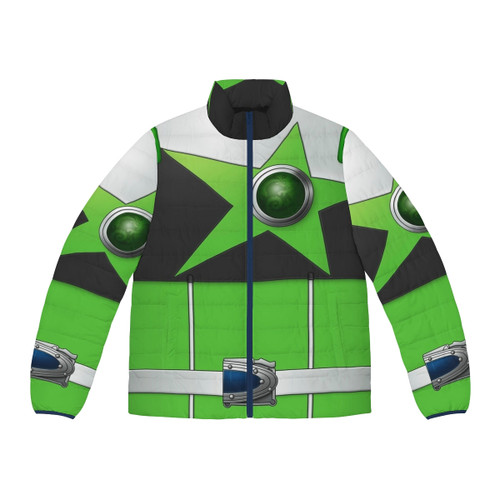 Chamoji Puffer Jacket with Chamorro Emoji Design