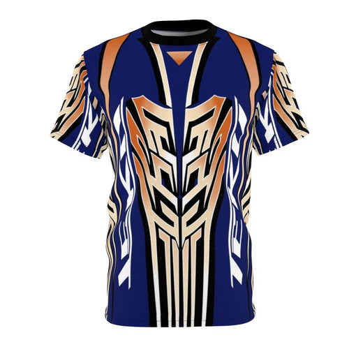 Battle Spec inspired all-over-print t-shirt featuring Hot Wheels-inspired graphics and designs