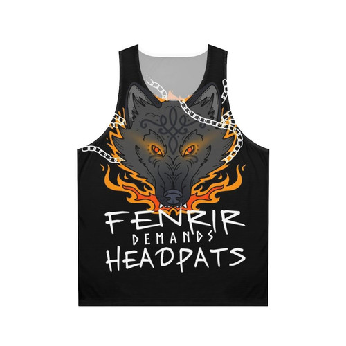 Fenrir Norse Mythology Unisex Tank Top