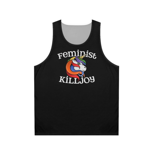 Feminist Killjoy Unisex Rainbow Retro Tank Top