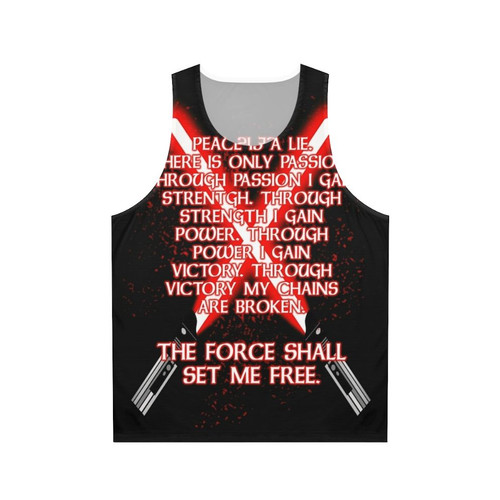 Sith Code Dark Side Unisex Tank Top