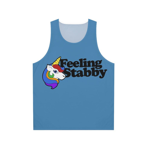 Feeling Stabby Unisex Graphic Tank Top