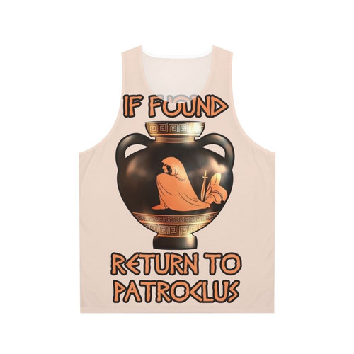 Achilles and Patroclus Greek Mythology Unisex Tank Top