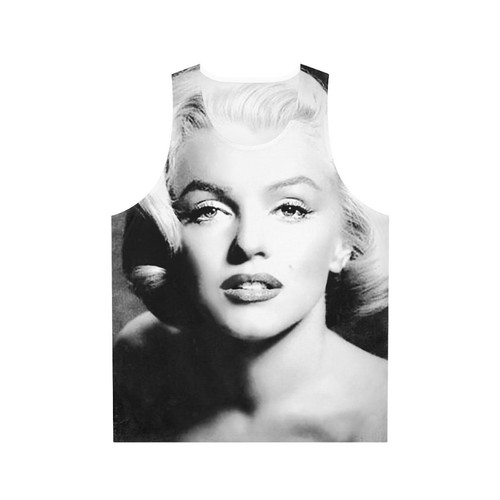 Vintage Marilyn Monroe Black and White Portrait Tank Top