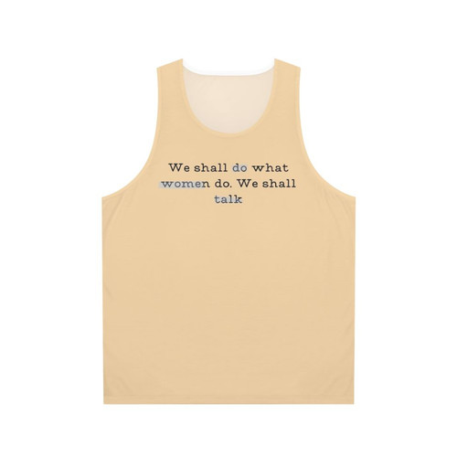 Violet Bridgerton Unisex Tank Top with Bridgerton Quotes