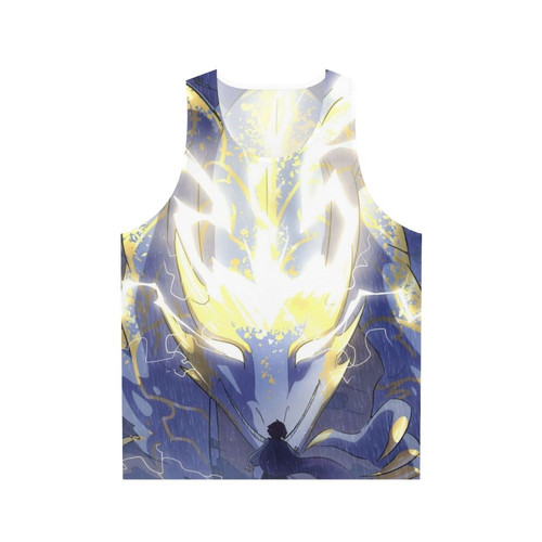 Unisex fantasy storm dragon webcomic tank top