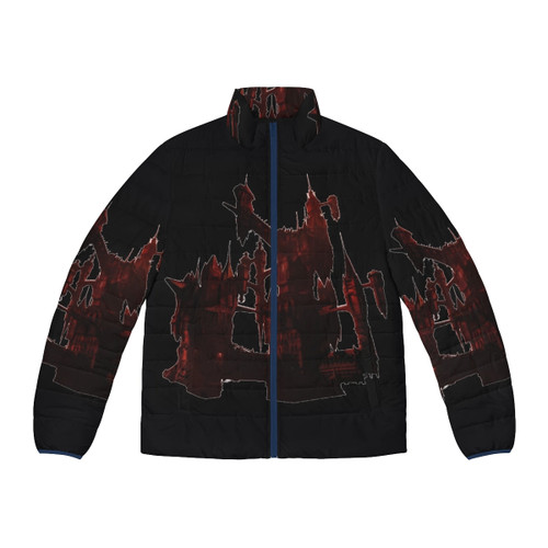 Castlevania retro puffer jacket featuring Bemonts S Revenge design