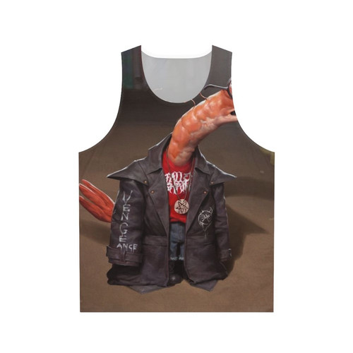 Unisex Shrimp Smiling Friends Tank Top