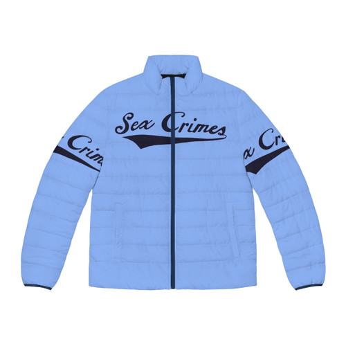 Spongebob puffer jacket with cash money and meme design