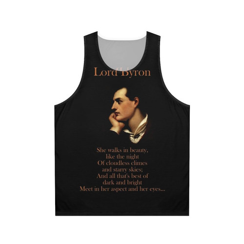 Lord Byron "She Walks in Beauty" Unisex Tank Top