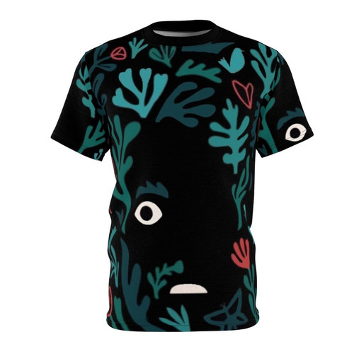 Guava Island inspired all-over print t-shirt featuring Donald Glover's Childish Gambino character