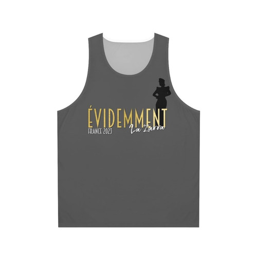 Unisex France Eurovision 2023 La Zarra Tank Top