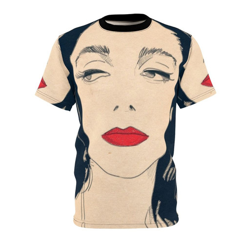 Pj Harvey Inspired Portrait T-shirt - Music Pop Art Fan Apparel