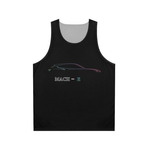 Mach E Mustang unisex tank top