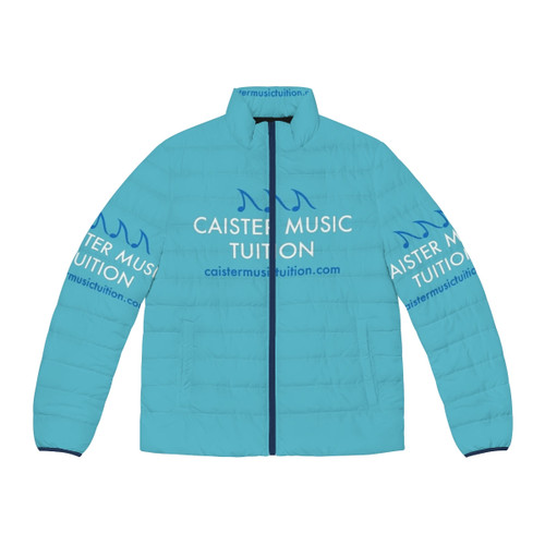 Music Tuition Puffer Jacket with White Lettering