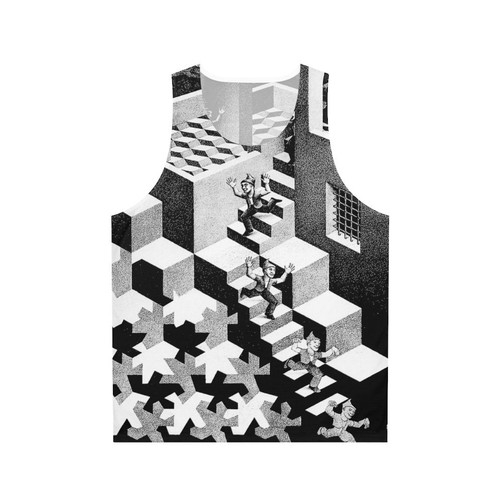 M C Escher Graphic Art Unisex Tank Top