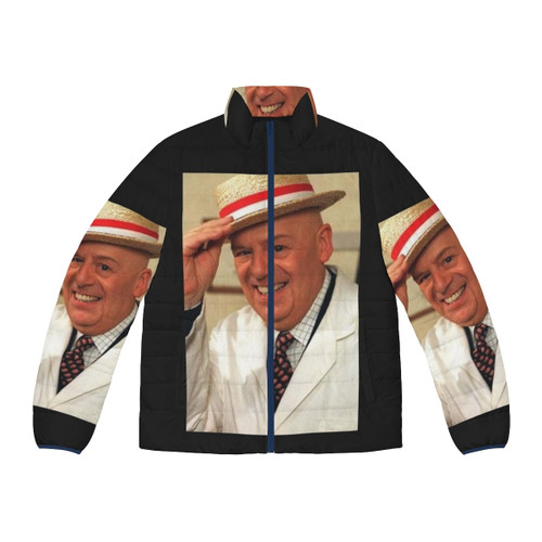 Corrie Legends Fred Elliot Premium Puffer Jacket - Iconic British TV Inspired Outerwear