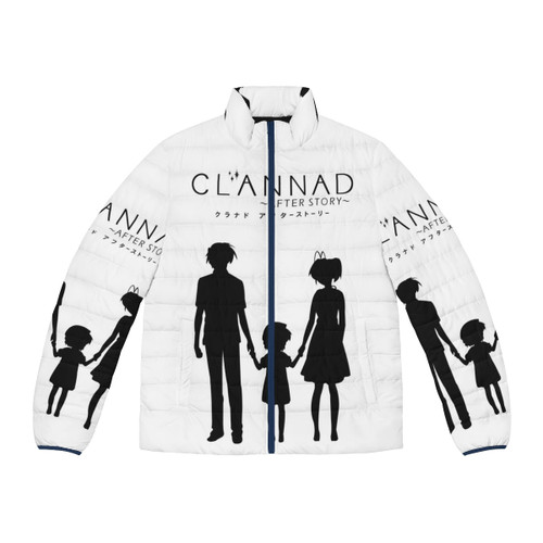 Clannad After Story Puffer Jacket, featuring beloved characters and anime-inspired design